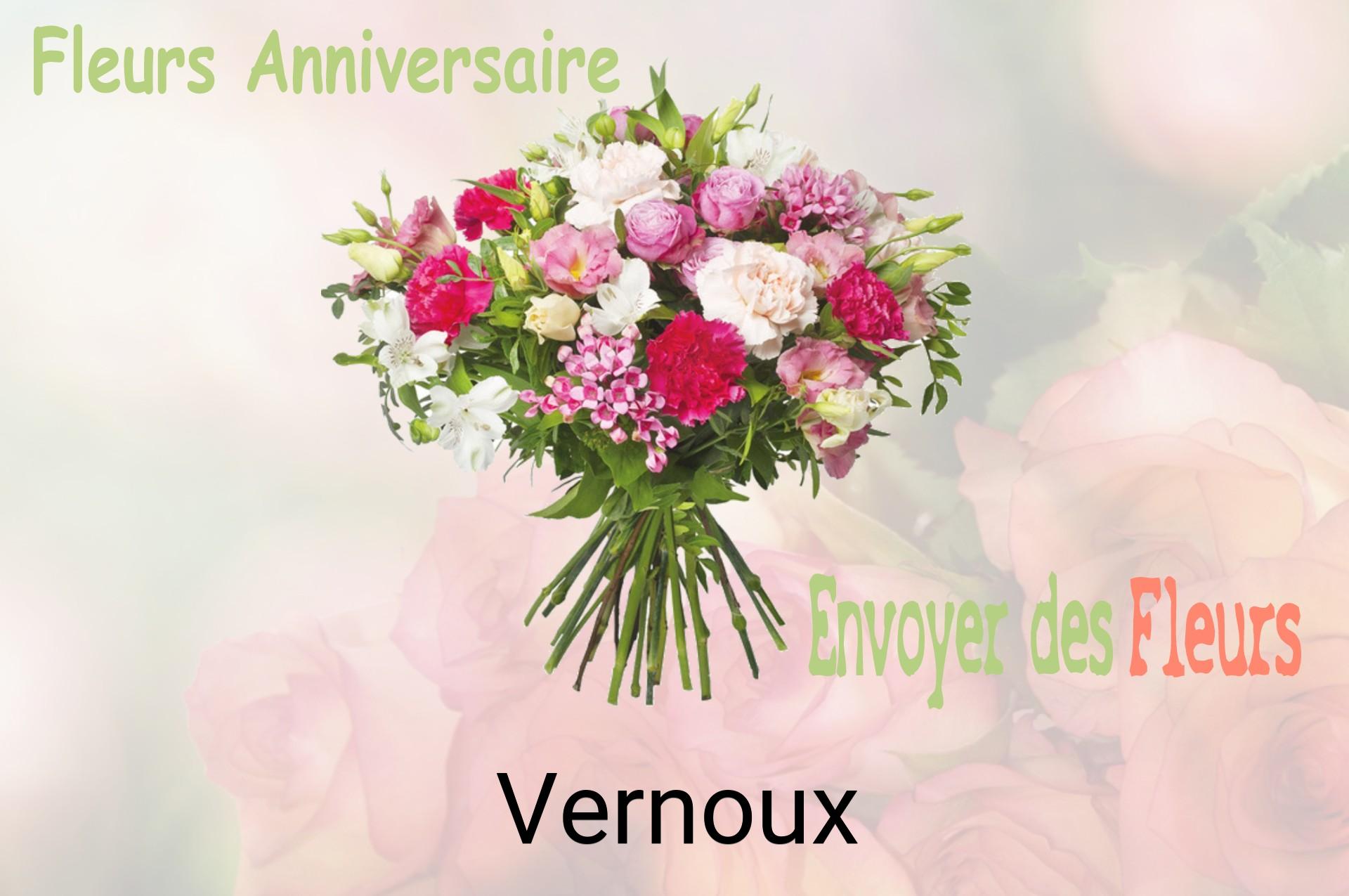 Bouquet de fleurs d’anniversaire livré à Vernoux