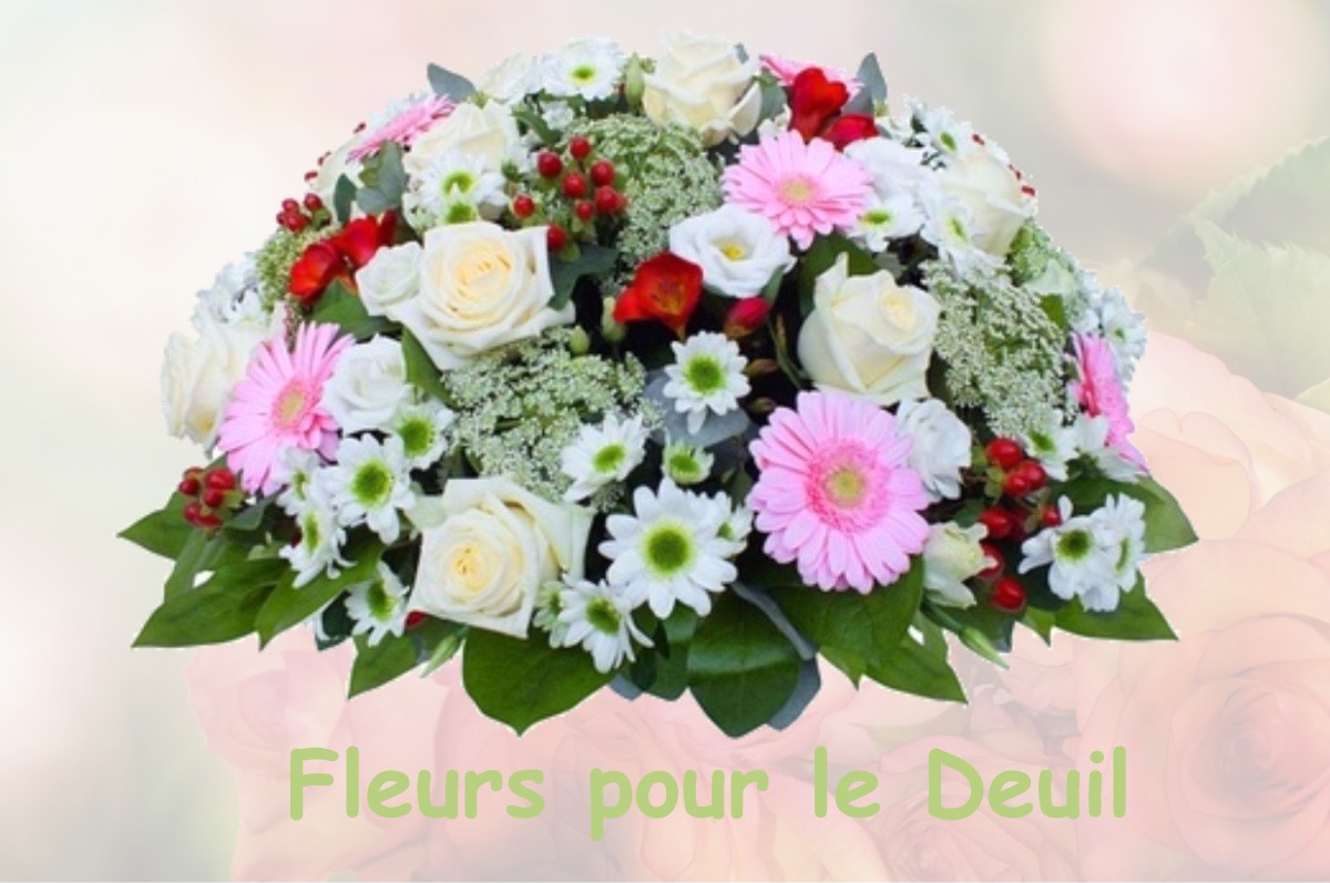 fleurs deuil VERNOUX